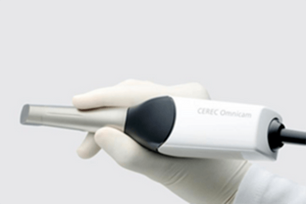 Close-up of dental tools used during a procedure.
